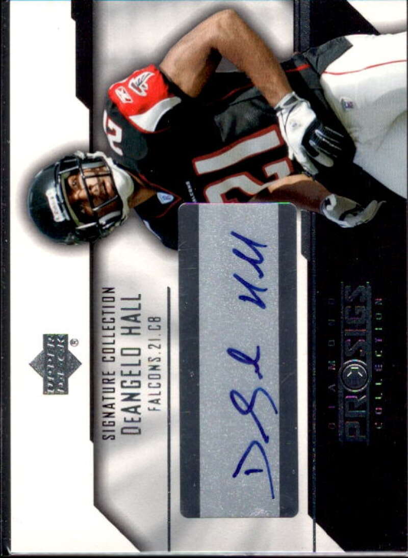 DeAngelo Hall Card 2004 UD Diamond Pro Sigs Signature Collection #SCDH  Image 1