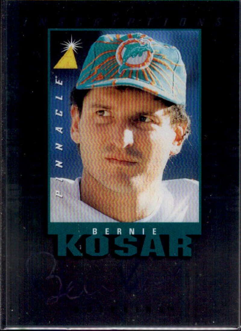 Bernie Kosar Card 1997 Pinnacle Inscriptions Autographs #17  Image 1