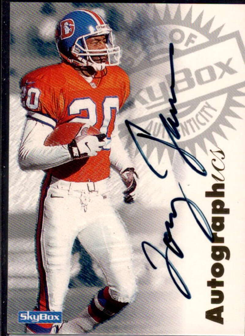 Tory James Card 1997 SkyBox Premium Autographics #31  Image 1