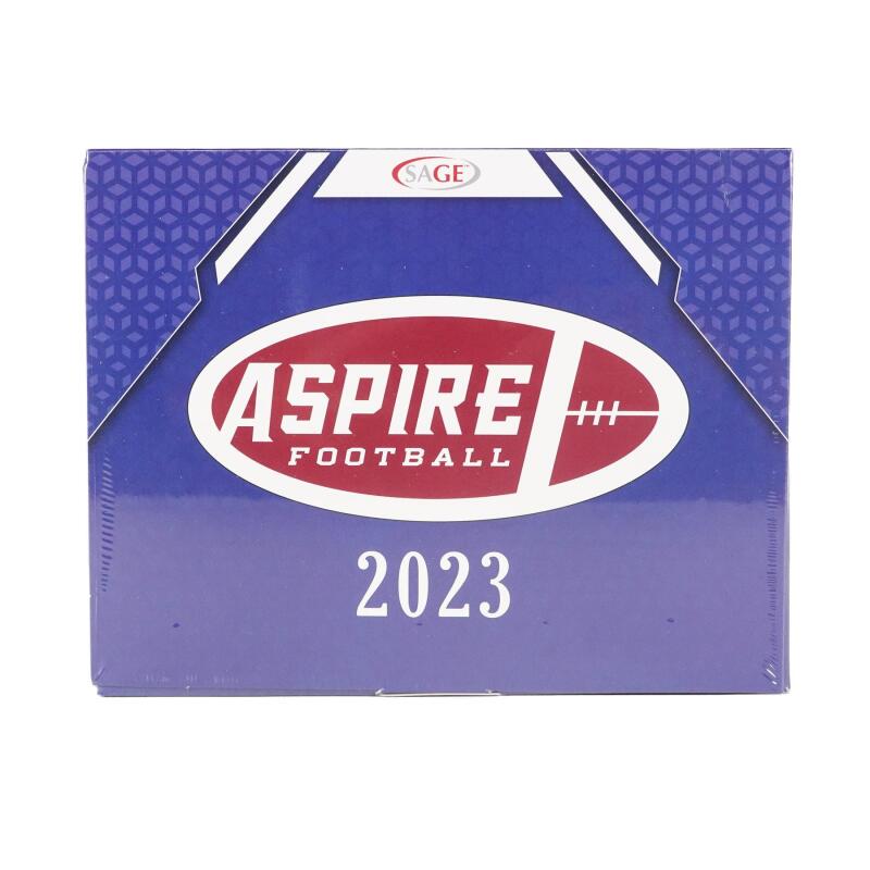 2023 Sage Aspire Football Hobby Box Image 2