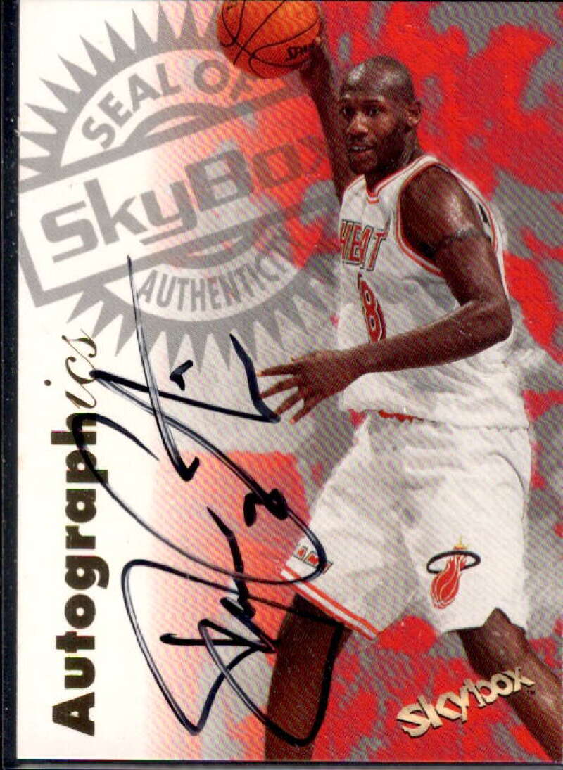 Isaac Austin Card 1997-98 SkyBox Premium Autographics #6  Image 1