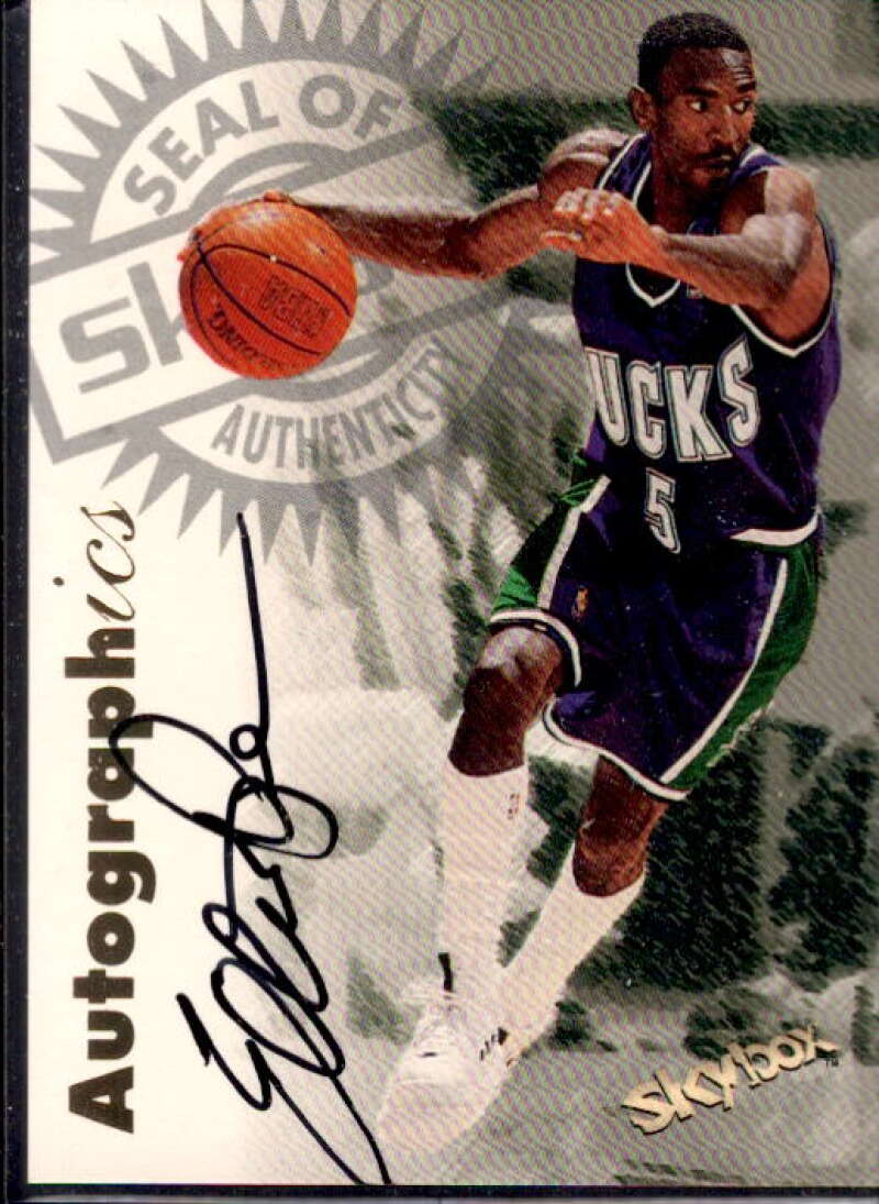 Elliot Perry Card 1997-98 SkyBox Premium Autographics #82  Image 1