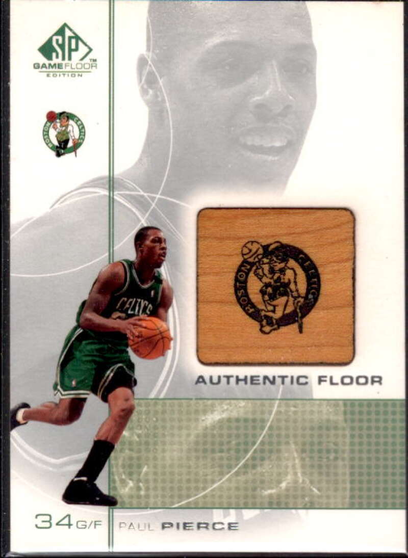 Paul Pierce Card 2000-01 SP Game Floor Authentic Floor #PP  Image 1