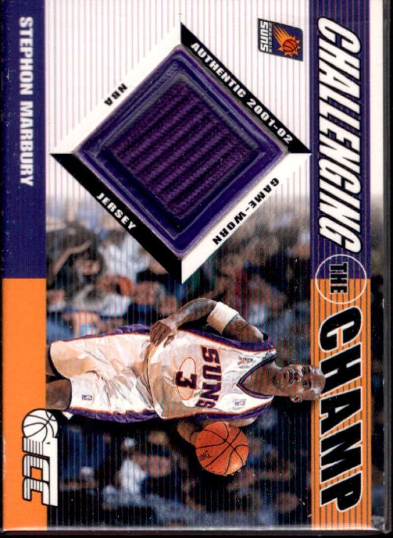 Stephon Marbury Card 2001-02 Topps TCC Challenging the Champ #CCSM  Image 1