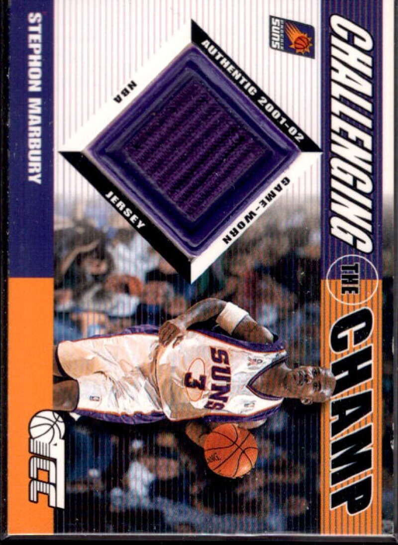 Stephon Marbury Card 2001-02 Topps TCC Challenging the Champ #CCSM  Image 1