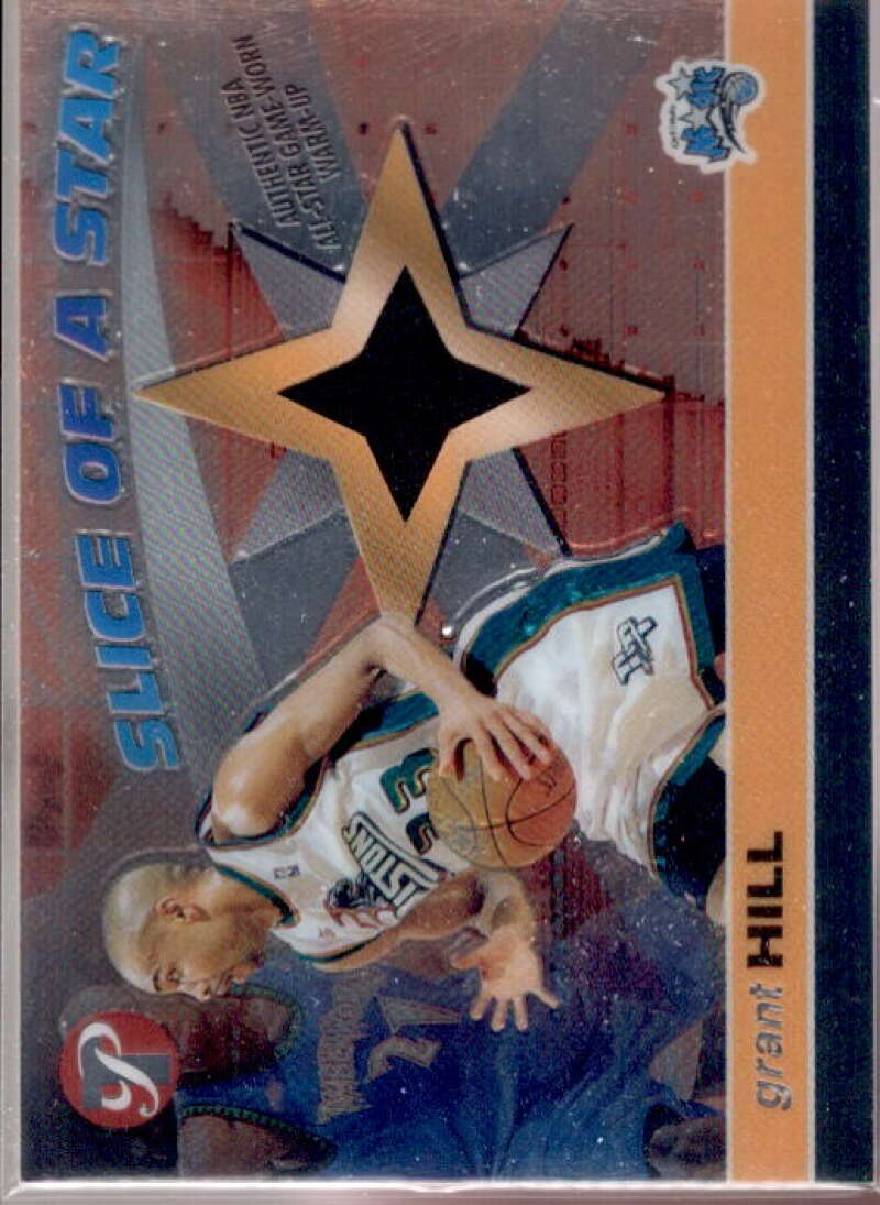 Grant Hill Card 2001-02 Topps Pristine Slice of a Star #SGH  Image 1