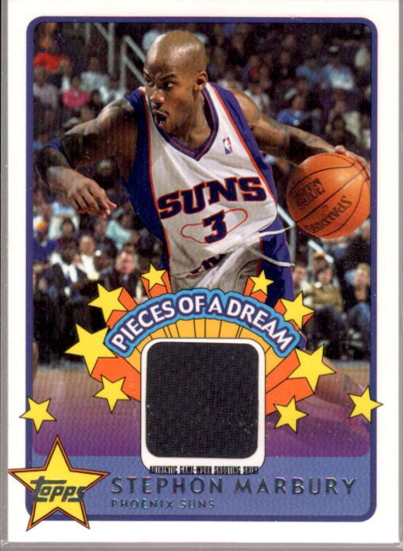 Stephon Marbury Card 2003-04 Topps Piece of a Dream Relics #PDSM  Image 1