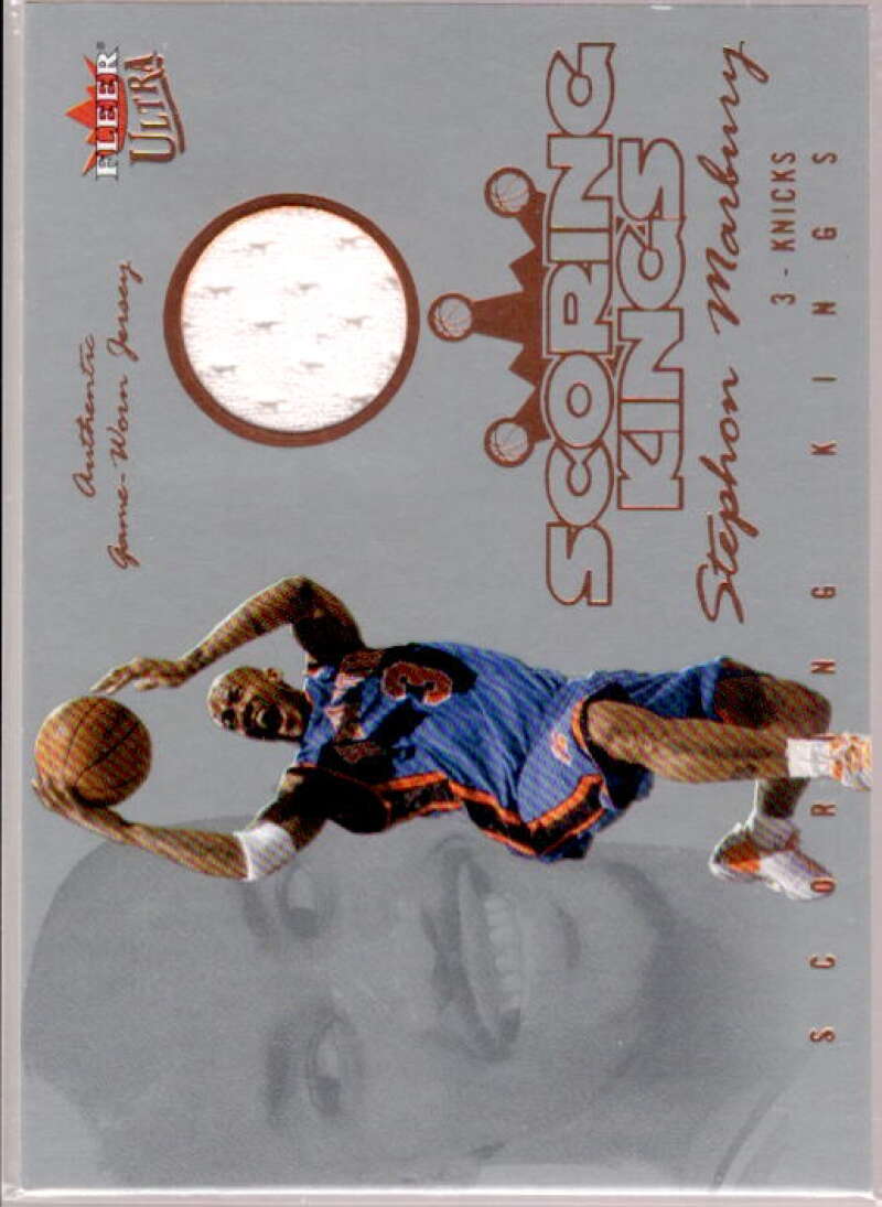 Stephon Marbury Card 2004-05 Ultra Scoring Kings Game Used #SM  Image 1