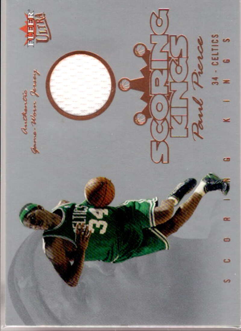 Paul Pierce Card 2004-05 Ultra Scoring Kings Game Used #PP  Image 1