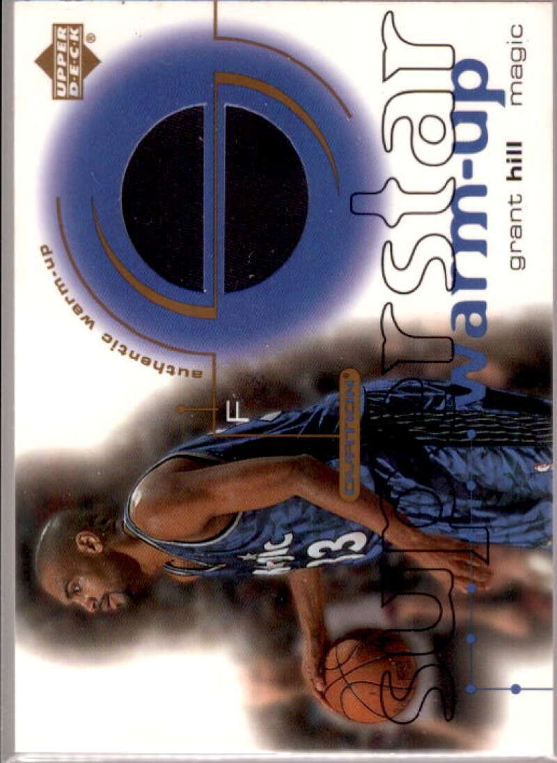 Grant Hill Card 2001-02 Upper Deck Ovation Superstar Warm-Ups #GH  Image 1