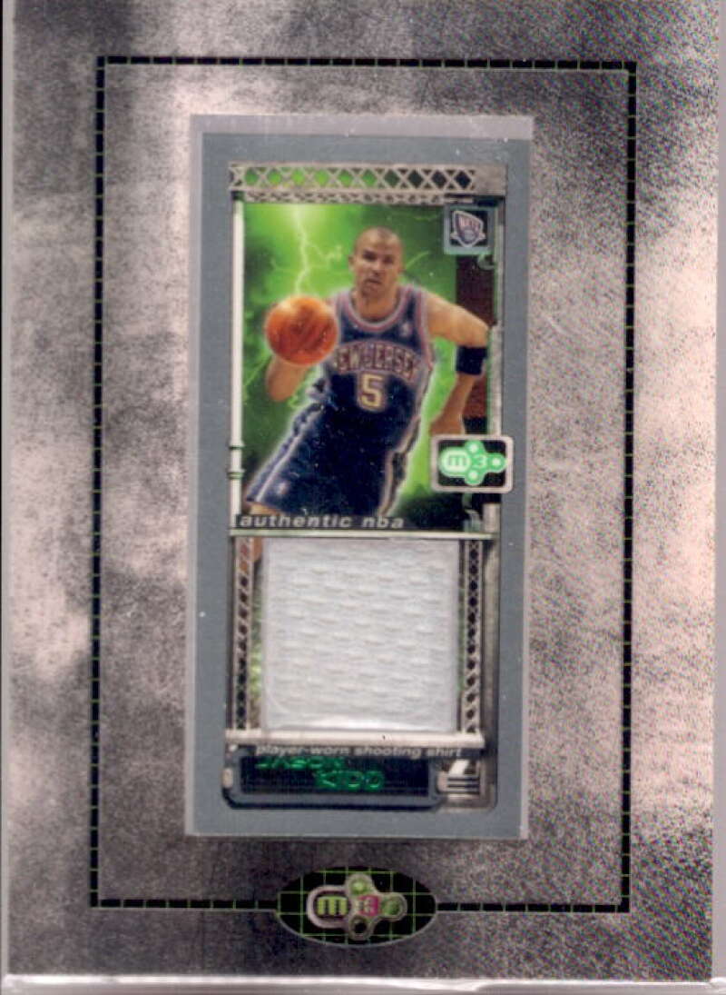 Jason Kidd Card 2003-04 Topps Rookie Matrix Mini Relics #JK  Image 1