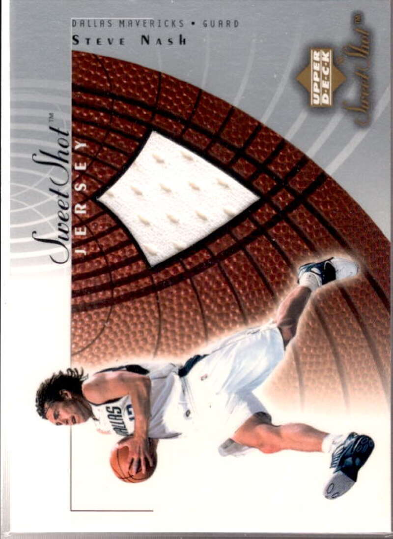 Steve Nash Card 2002-03 Sweet Shot Jerseys #SNJ  Image 1
