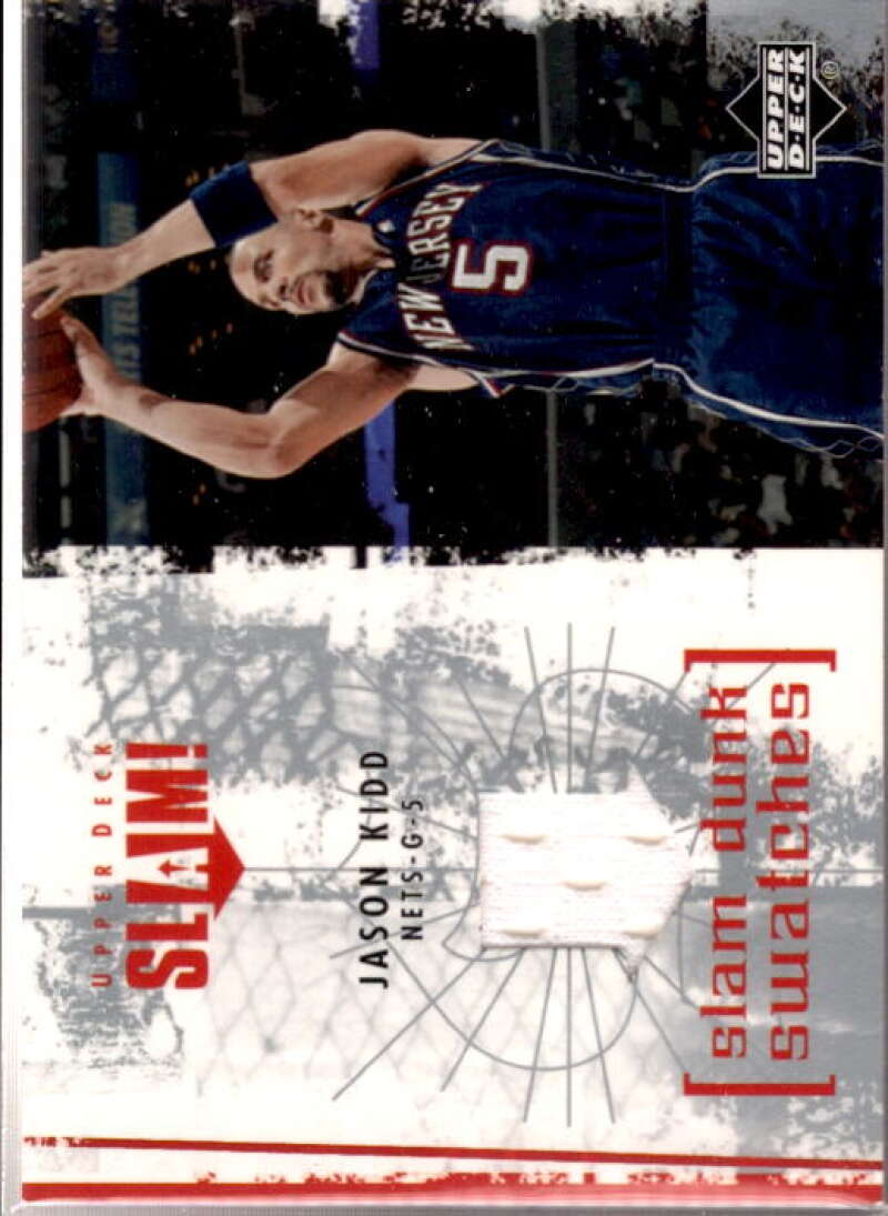 Jason Kidd Card 2005-06 Upper Deck Slam Dunk Swatches #JK  Image 1