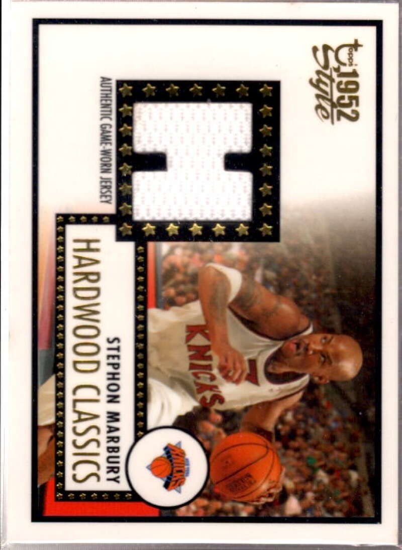 Stephon Marbury Card 2005-06 Topps Style Hardwood Classics #SM  Image 1