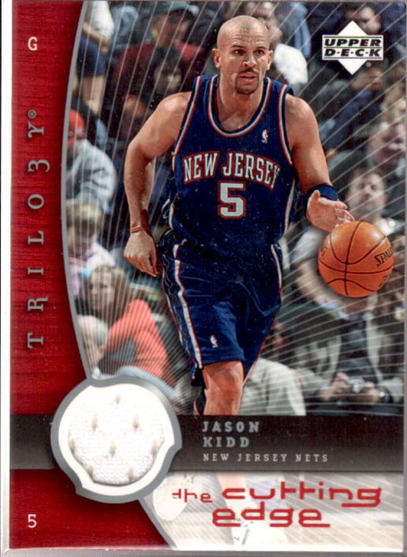 Jason Kidd SP Card 2005-06 Upper Deck Trilogy The Cutting Edge #JK  Image 1