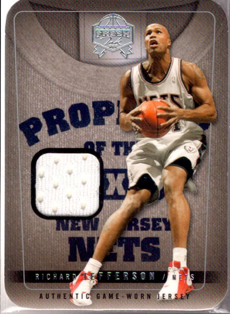 Richard Jefferson Card 2004-05 SkyBox Fresh Ink Property Of Jerseys #18  Image 1