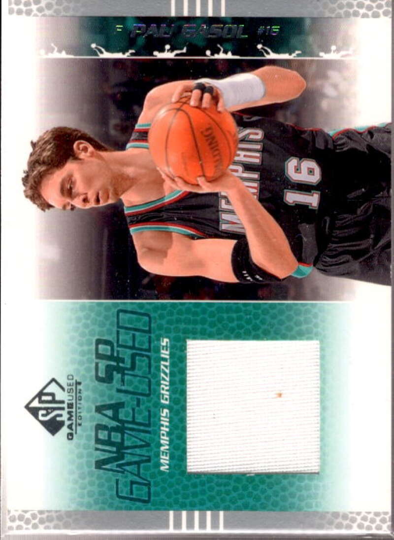 Pau Gasol JSY Card 2003-04 SP Game Used #45  Image 1