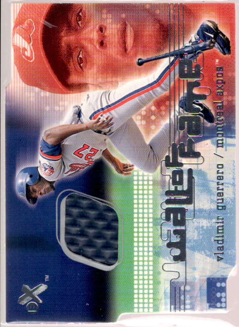 Vladimir Guerrero Card 2001 E-X Wall of Fame #10  Image 1