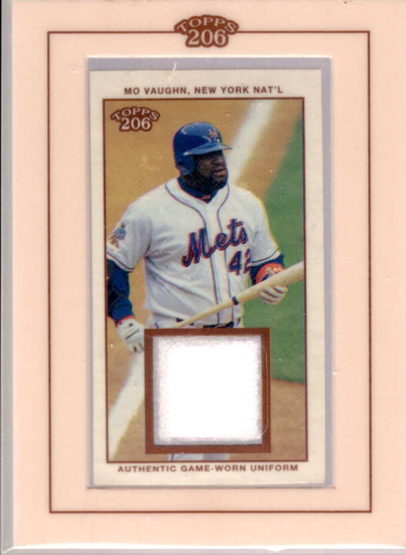 Mo Vaughn Uni Card 2002 Topps 206 Relics #MV3  Image 1