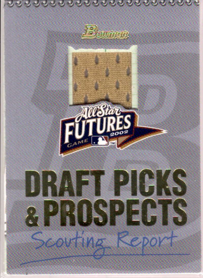 Shin Soo Choo Card 2002 Bowman Draft Fabric of the Future Relics #SC  Image 1