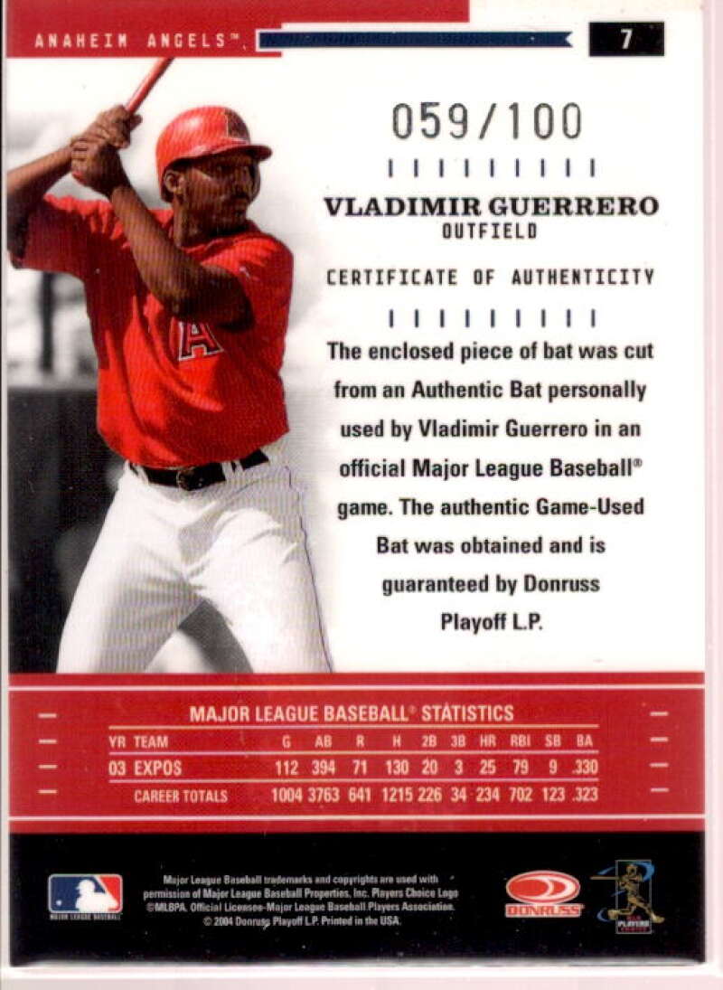 Vladimir Guerrero in an Angels throwback