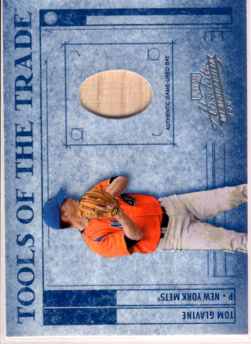 Tom Glavine Bat/250 2003 Absolute Memorabilia Tool of the Trade Materials #TT48  Image 1