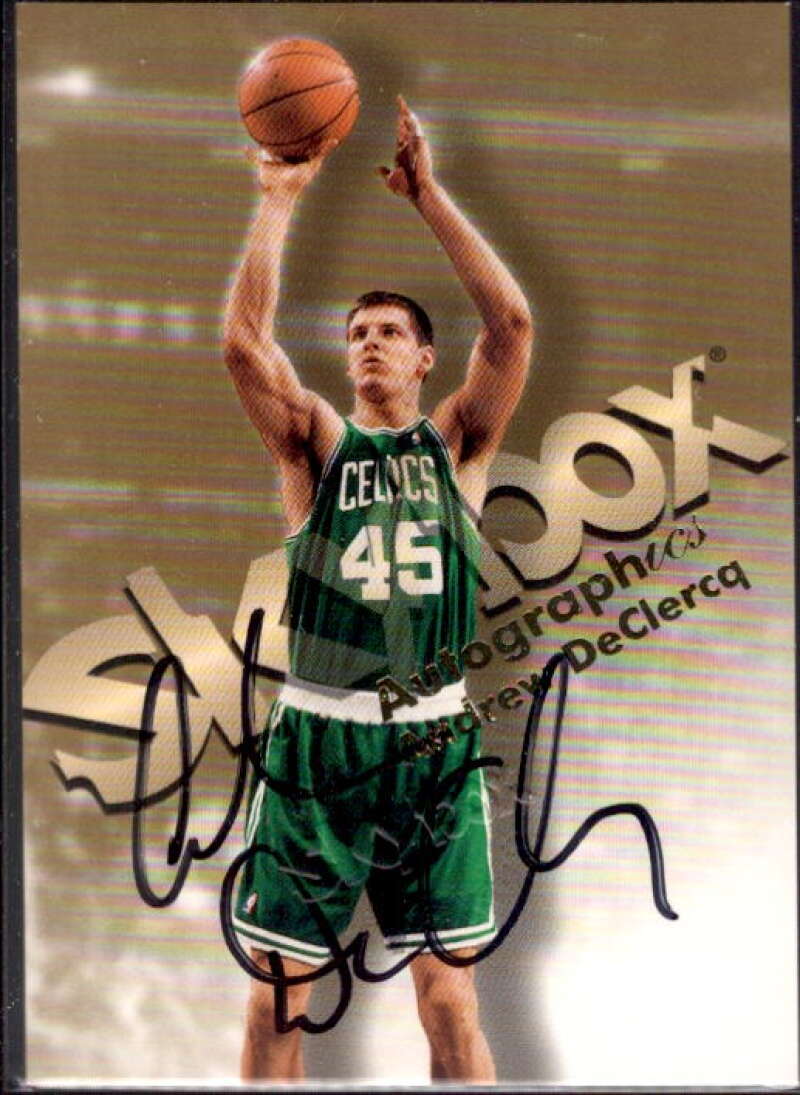 Andrew DeClercq Card 1998-99 SkyBox Premium Autographics #32  Image 1