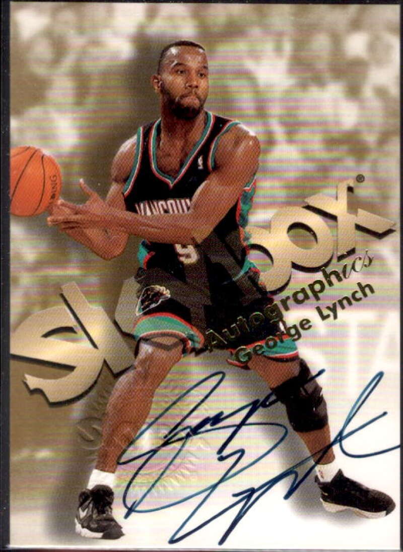 George Lynch Card 1998-99 SkyBox Premium Autographics #75  Image 1