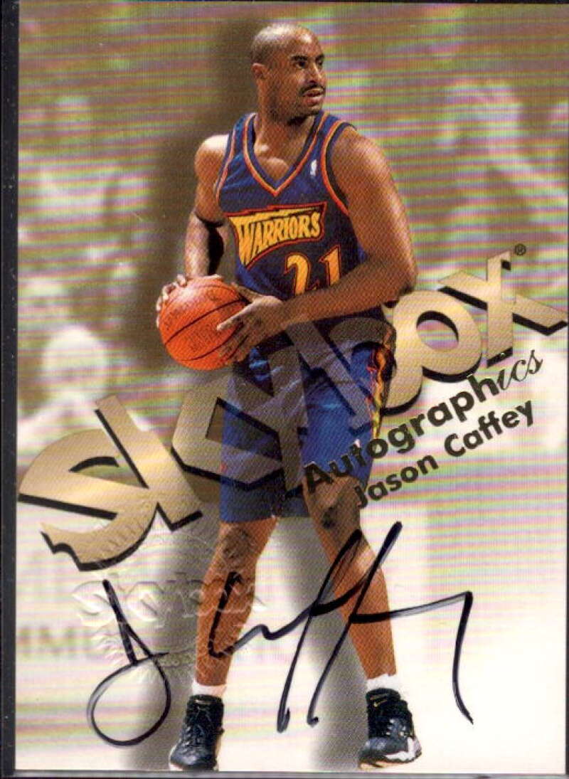 Jason Caffey Card 1998-99 SkyBox Premium Autographics #20  Image 1