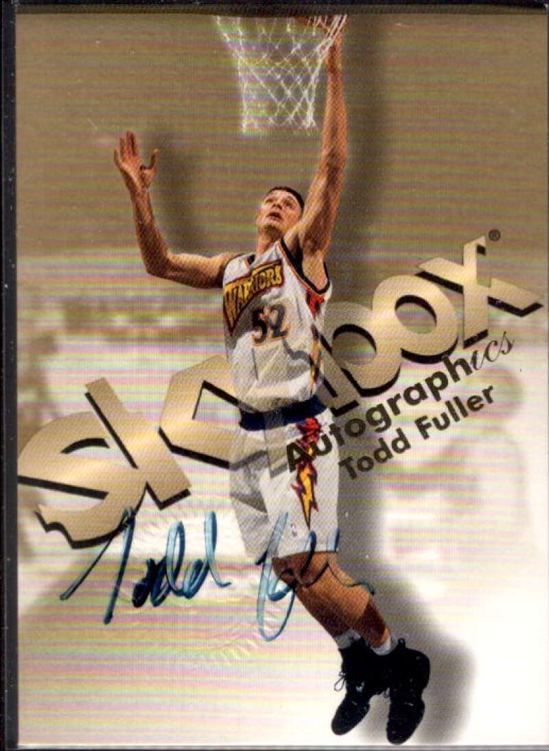 Todd Fuller Card 1998-99 SkyBox Premium Autographics #43  Image 1