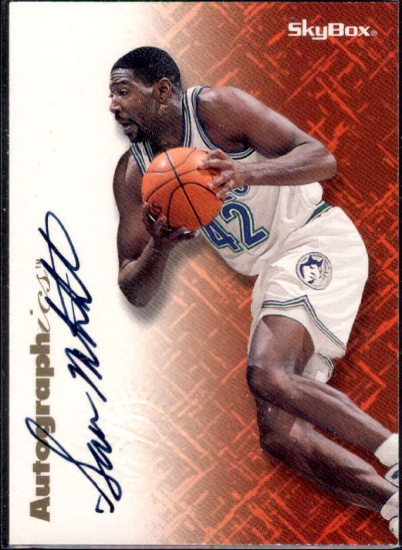 Sam Mitchell Card 1996-97 SkyBox Premium Autographics #52  Image 1