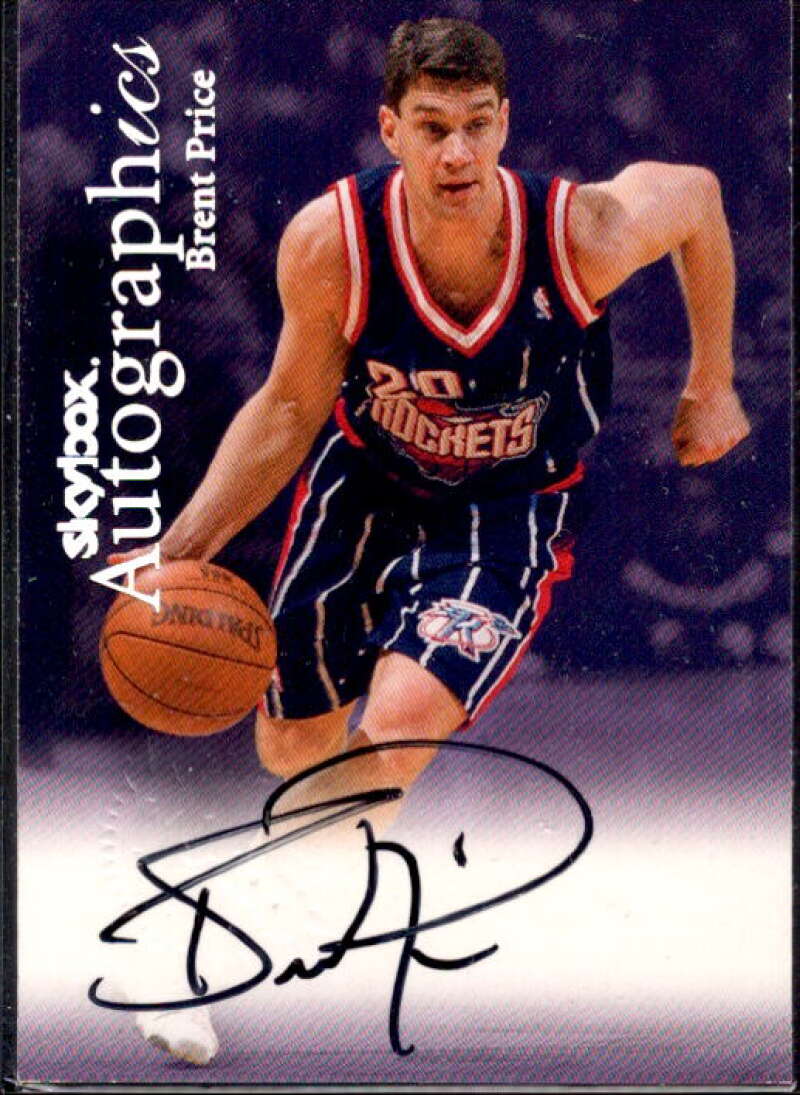 Brent Price Card 1999-00 SkyBox Premium Autographics #89  Image 1