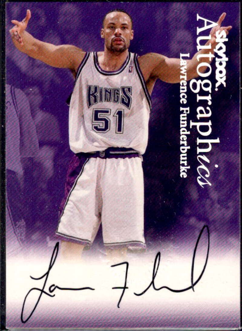 Lawrence Funderburke Card 1999-00 SkyBox Premium Autographics #35  Image 1