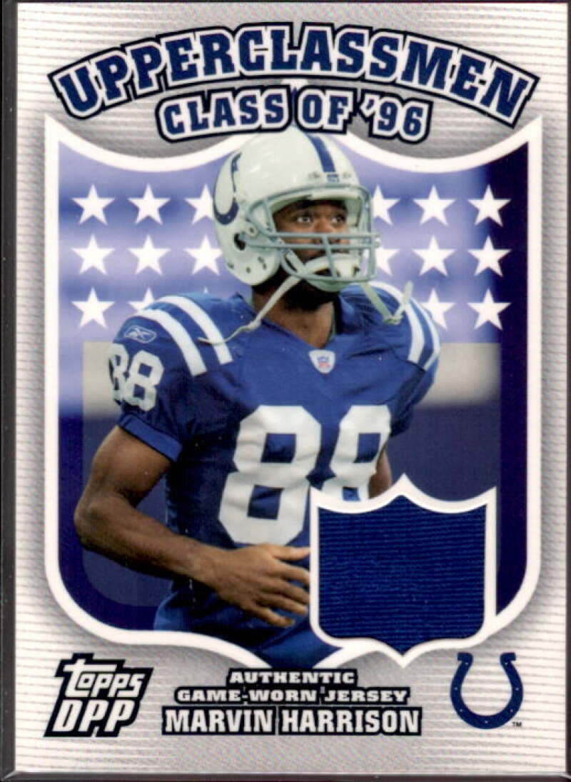 Marvin Harrison 2006 Topps Draft Picks and Prospects Upperclassmen Jersey #UCMH  Image 1