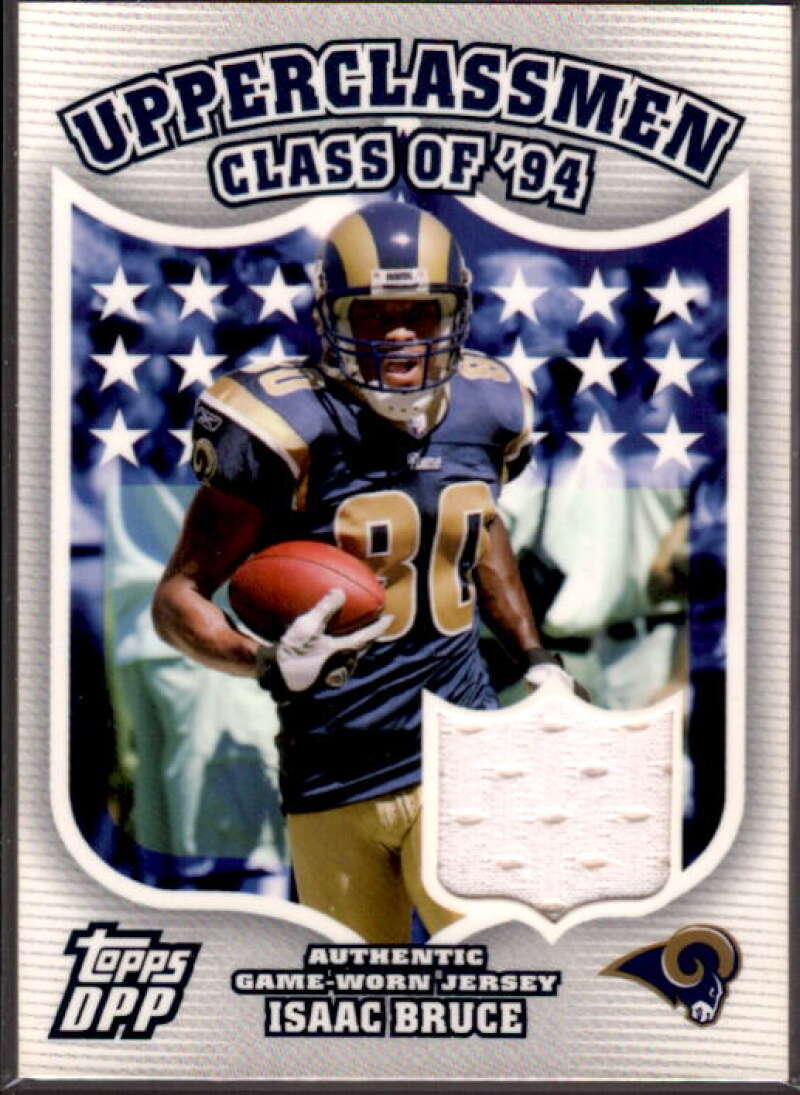 Isaac Bruce M 2006 Topps Draft Picks and Prospects Upperclassmen Jersey #UCIB  Image 1