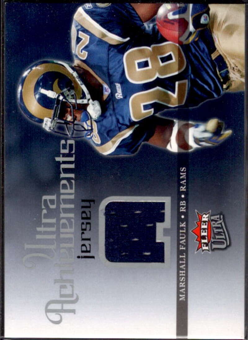 Marshall Faulk Card 2006 Ultra Achievements Jerseys #UAMF  Image 1