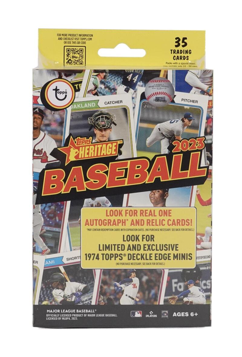 2023 Topps Series 1 Baseball Hanger 64-Box Case