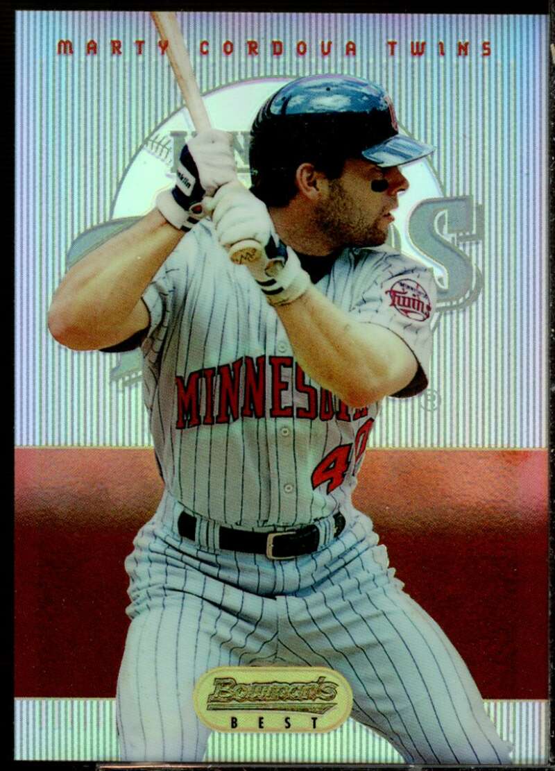 Marty Cordova Rookie Card 1995 Bowman's Best Refractors #R74  Image 1