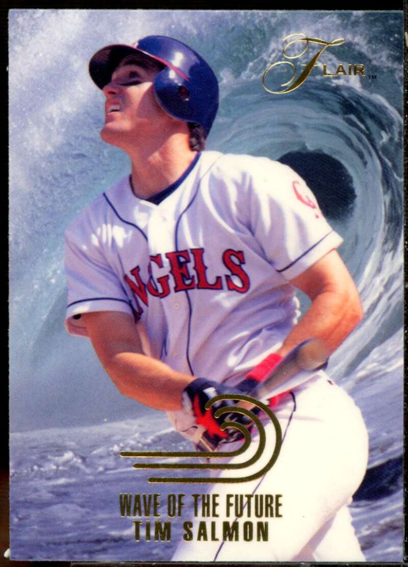 Tim Salmon Rookie Card 1993 Flair Wave of the Future #15  Image 1