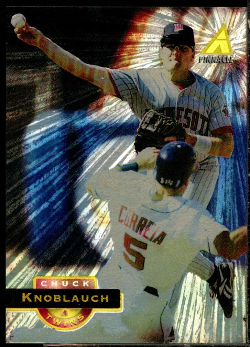 Chuck Knoblauch Card 1994 Pinnacle Museum Collection #83  Image 1