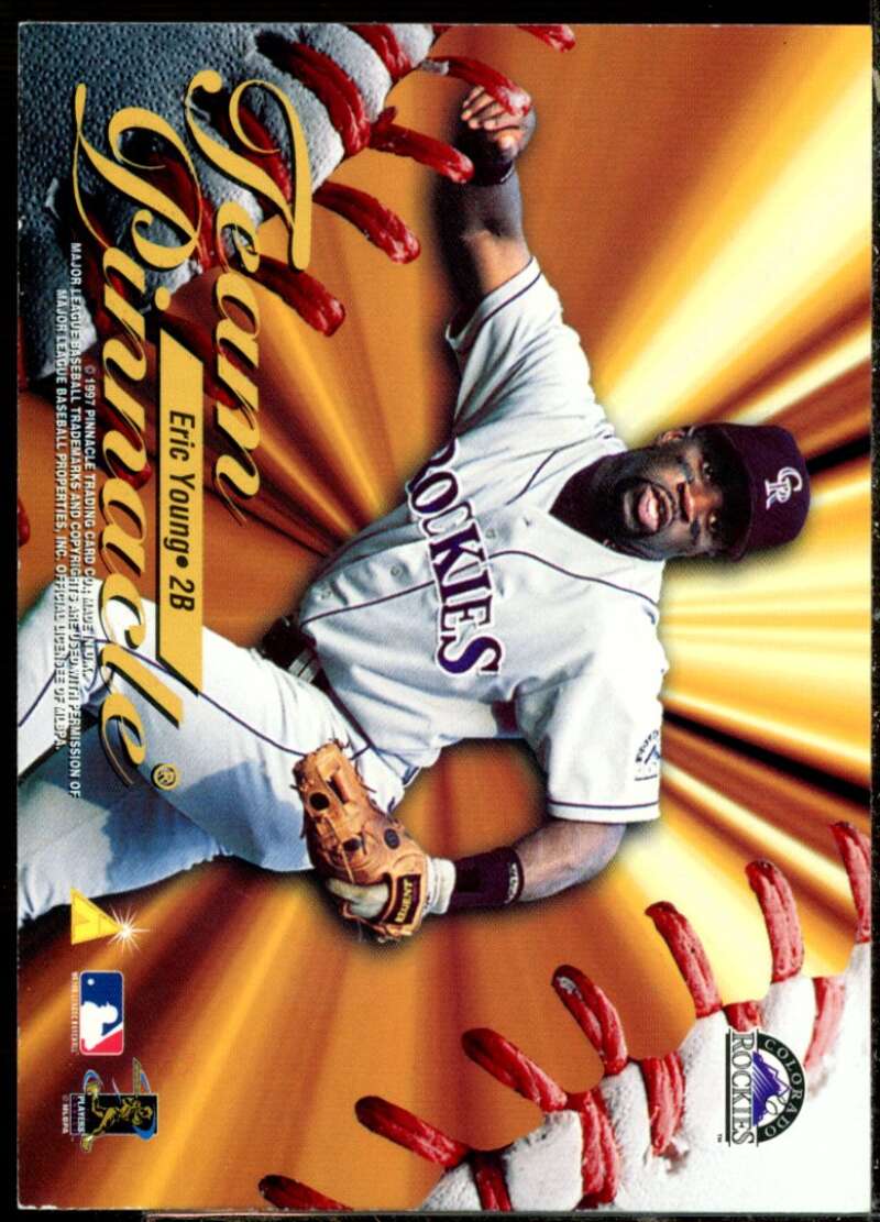 C.Knoblauch/E.Young Card 1997 Pinnacle Team Pinnacle #2  Image 2