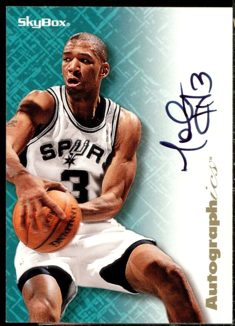 Monty Williams Card 1996-97 SkyBox Premium Autographics #93  Image 1