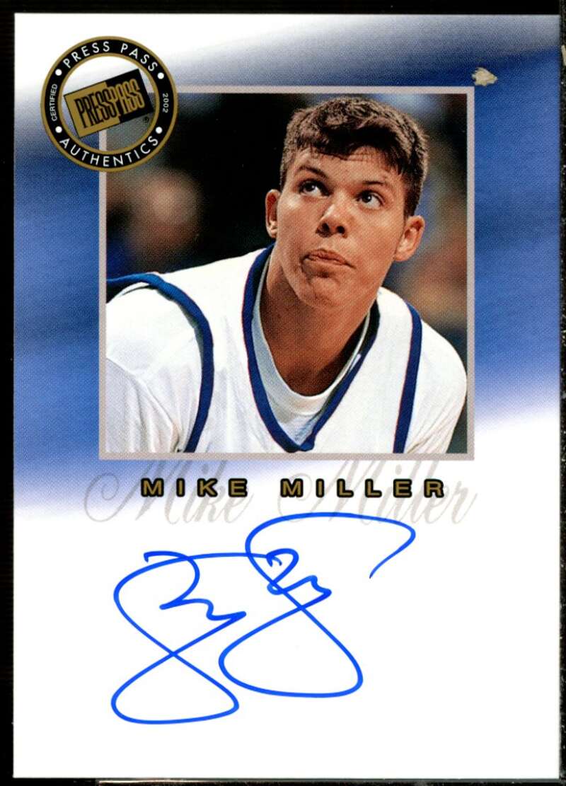 Mike Miller Rookie Card 2002 Press Pass Pro Autographs #6