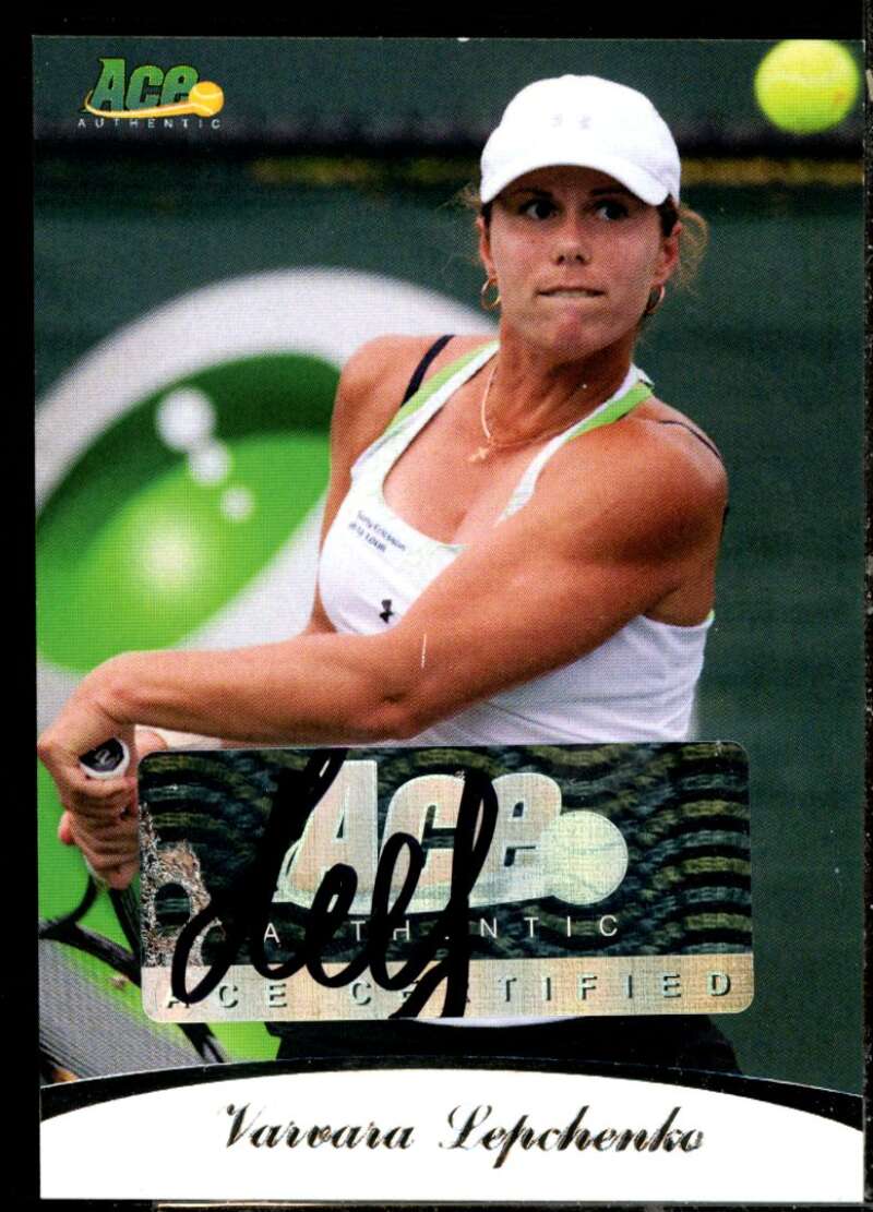 Varvara Lepchenko Card 2010 Ace Authentic Aces #61  Image 1