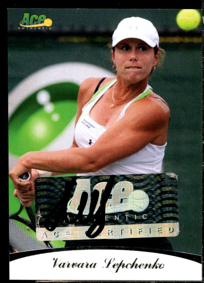 Varvara Lepchenko Card 2010 Ace Authentic Aces #61  Image 1