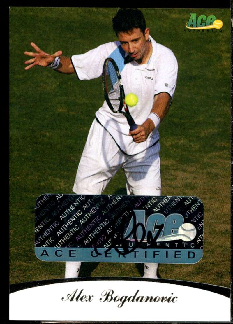 Alex Bogdanovic Card 2010 Ace Authentic Aces #3  Image 1