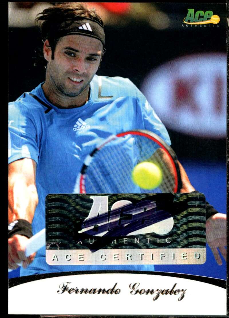 Fernando Gonzalez Card 2010 Ace Authentic Aces #12  Image 1