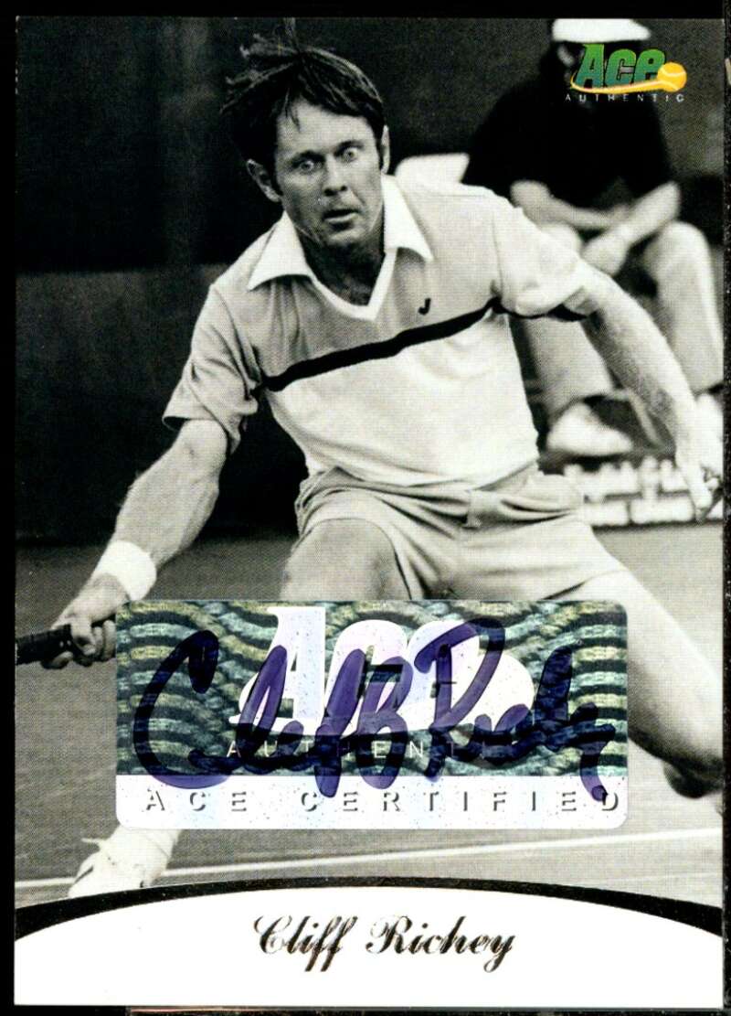 Cliff Richey Card 2010 Ace Authentic Aces #R10  Image 1