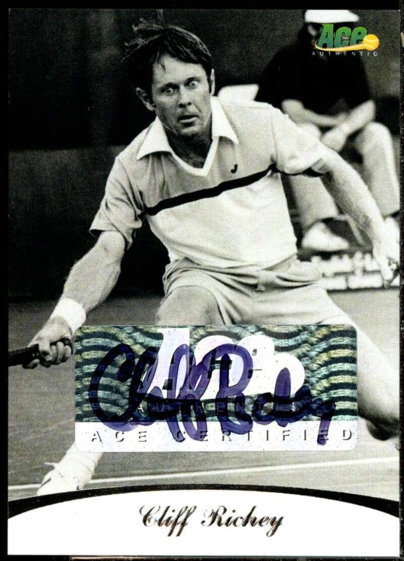 Cliff Richey Card 2010 Ace Authentic Aces #R10  Image 1