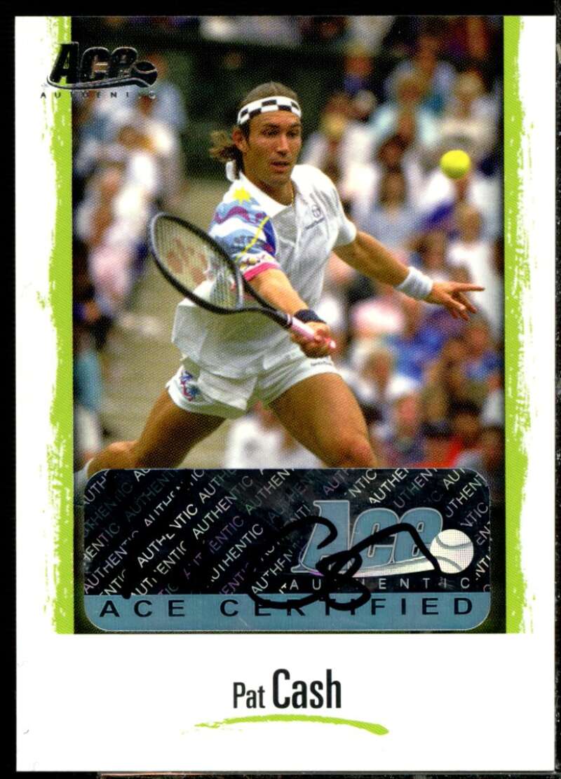 Pat Cash Card 2008 Ace Authentic Grand Slam Legends Autographs Bronze #L4  Image 1